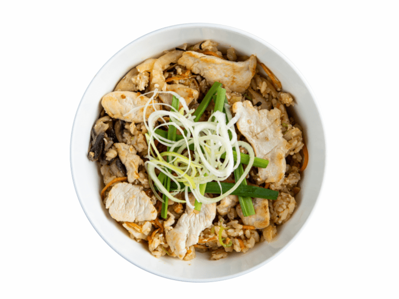 Тяхан з куркою