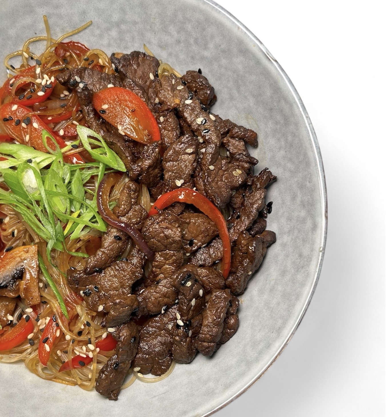 Фунчоза з яловичиною