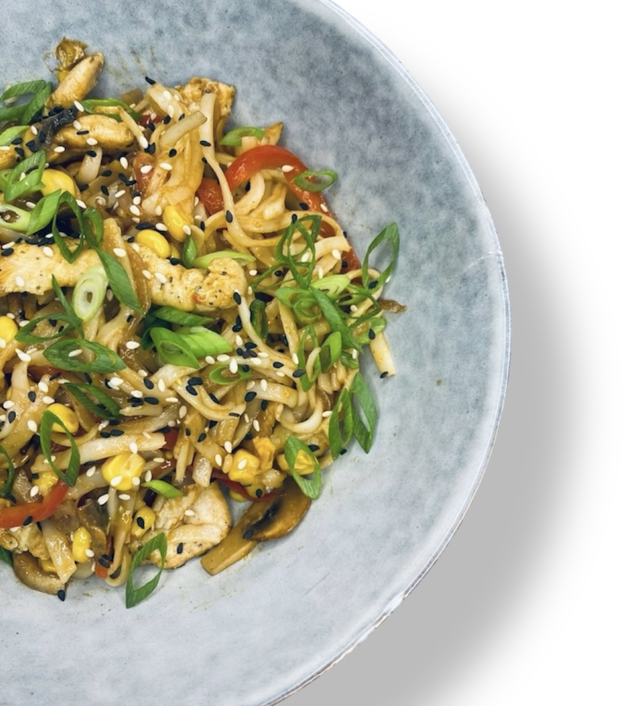 Удон з куркою