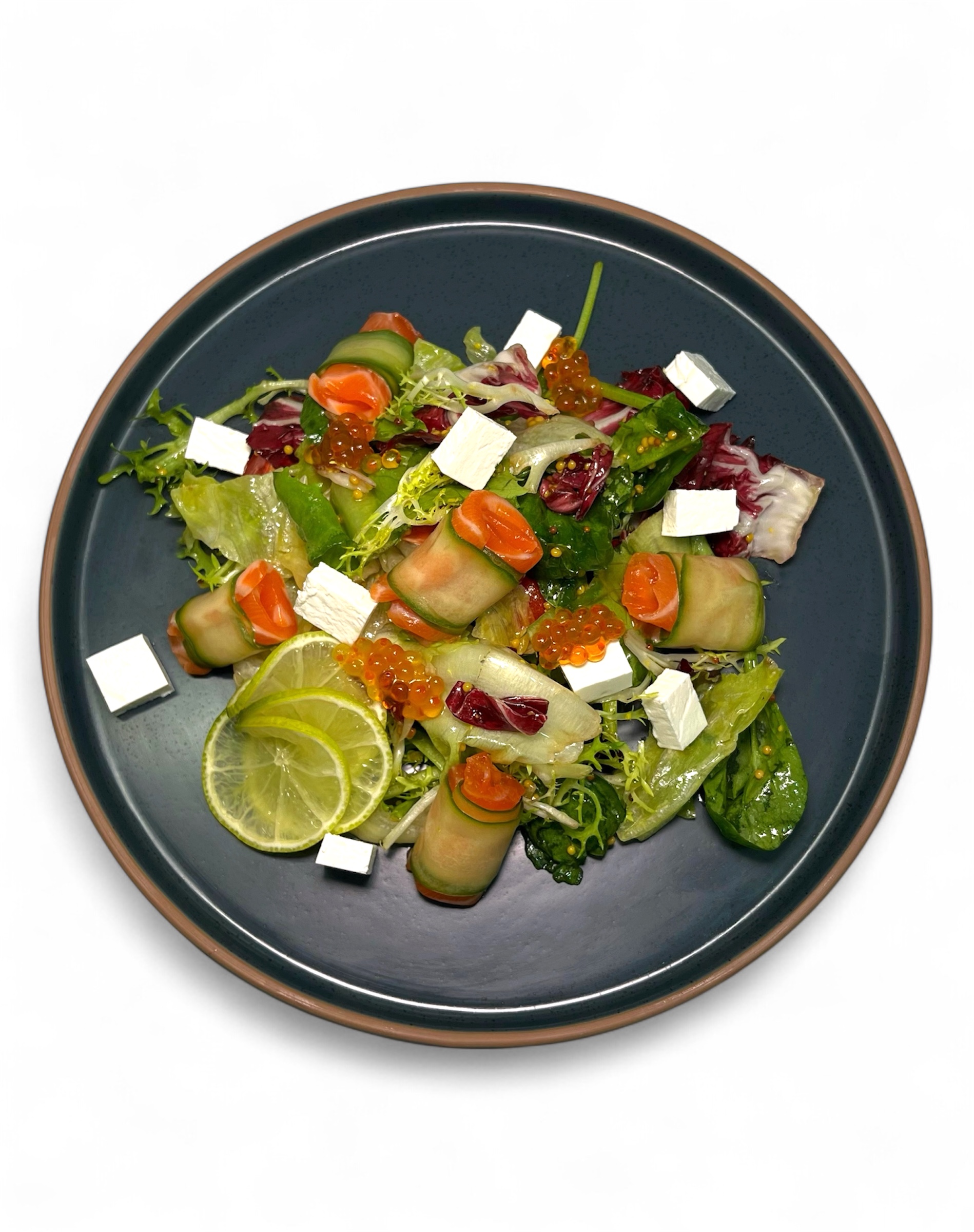 Салат з лососем